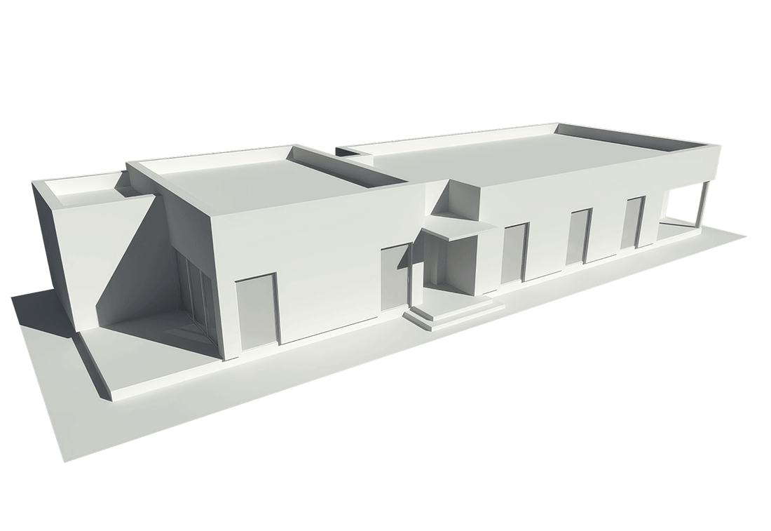 3D render obiteljske kuće